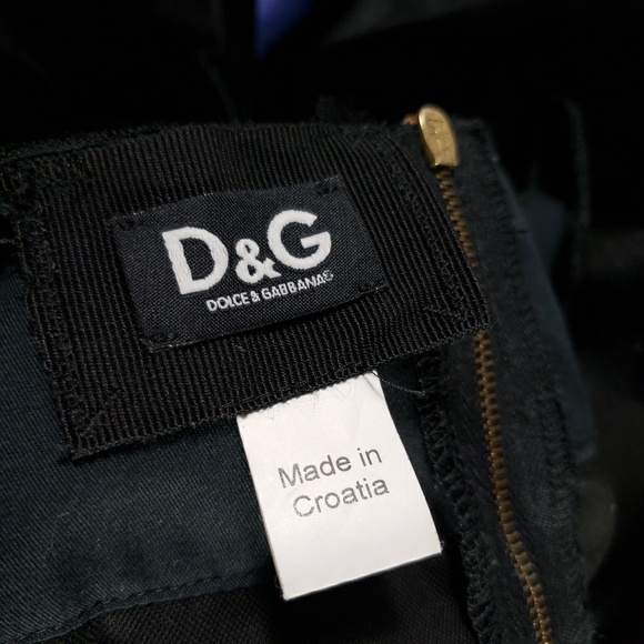 Women's Dolce Gabbana Black Velvet Dress 🖤 - Picture 8 of 8